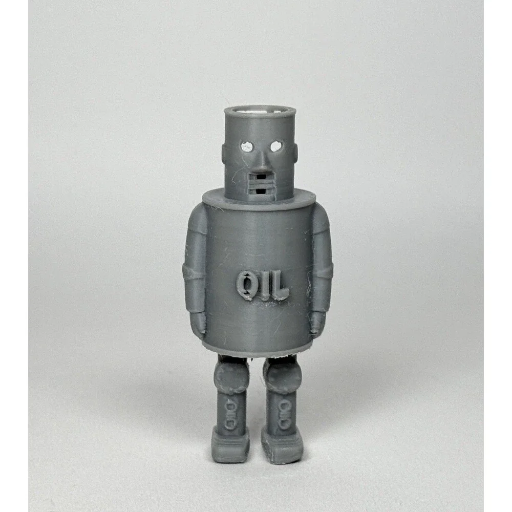 The Munsters OIL Robot Toy 2.5” Miniature Paintable Toy